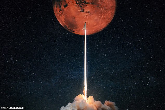 NASA expects it will take about 500 days for humans to reach the Red Planet, but Canadian engineers say a laser-based system could cut that journey down to just 45 days.  artist impression