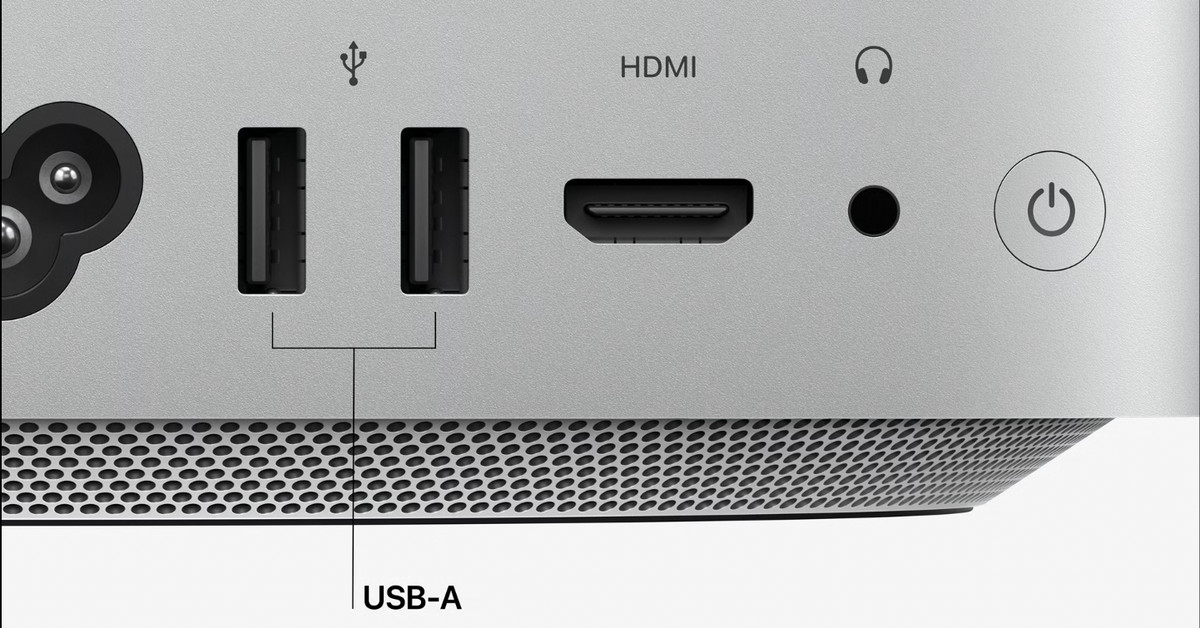 Thank you, Apple, for keeping USB-A in Mac Studio