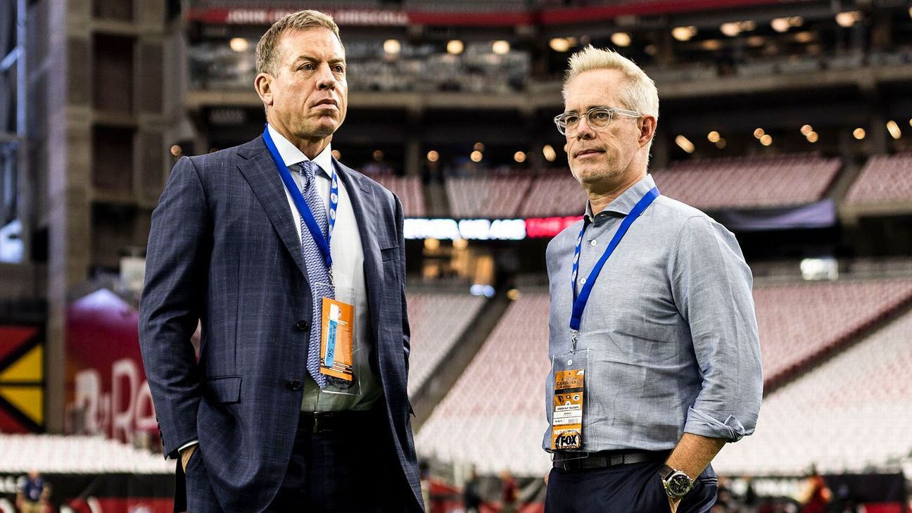 Joe Buck and Troy Aikman sign multi-year deals with ESPN to be the voices of Sunday Night Football