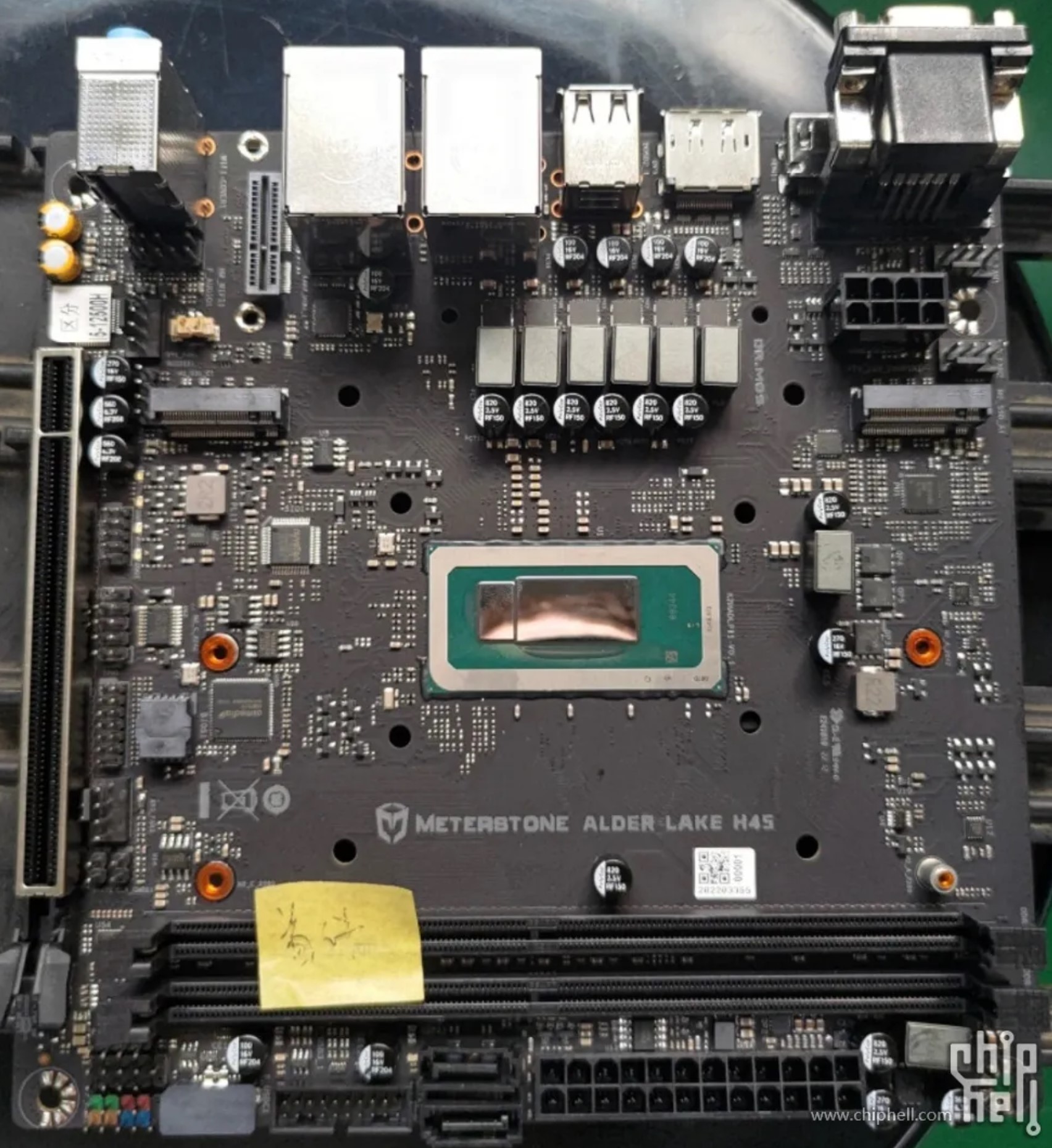 Maxsun develops a desktop motherboard with a 14-core Alder Lake Mobility welded CPU