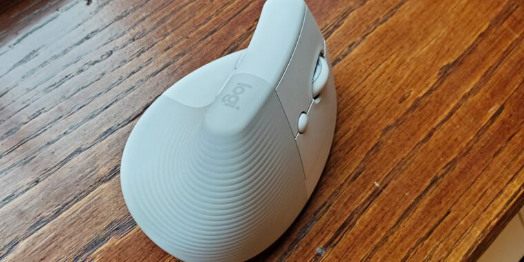 Logitech's Lift is an easy-to-understand vertical mouse