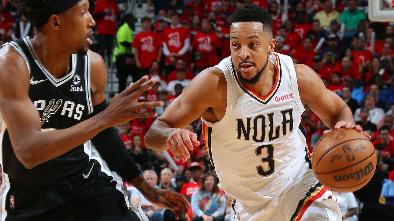 CJ McCollum expects "a lot of wins in our future" after leading the New Orleans Pelicans to victory over the San Antonio Spurs.