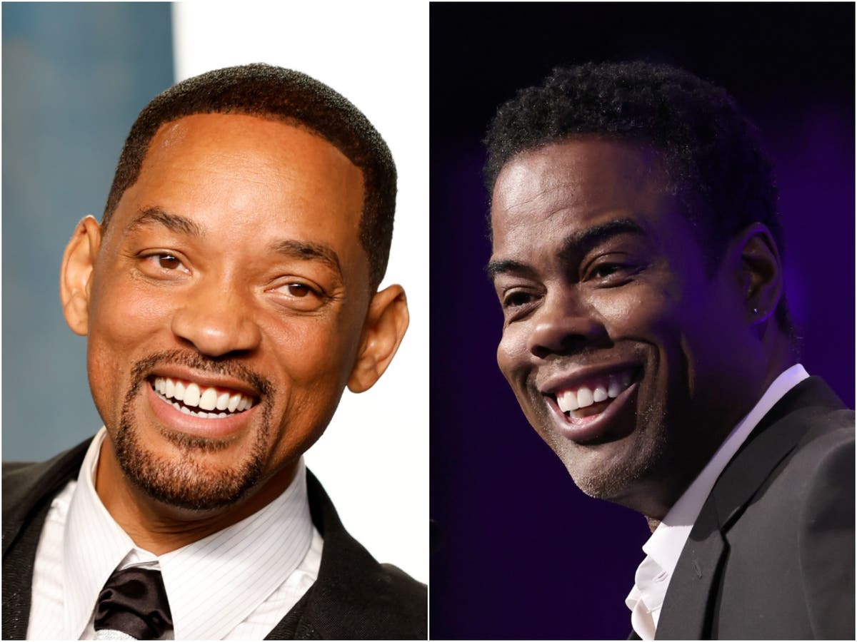 Chris Rock jokes about slapping Oscar after Will Smith's 10-year ban