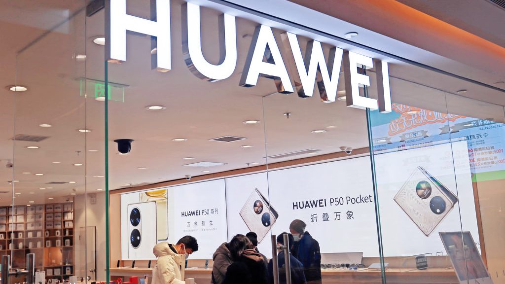 Huawei's revenue declines in the first quarter as smartphone sales decline
