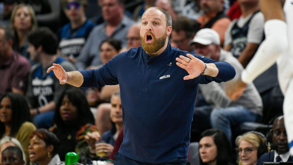 Memphis Grizzlies' Taylor Jenkins slammed the referees in Game 4