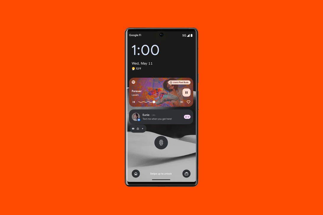 Audio player window with controls that match the album artwork