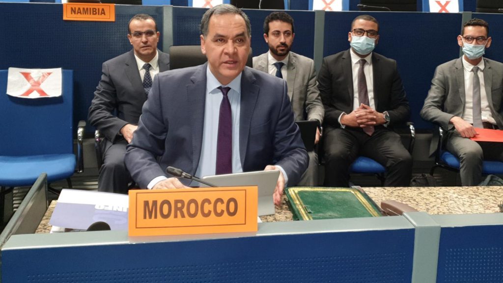 The Ministerial Meeting of the Global Coalition Against Daesh in Marrakesh was highlighted at the African Union Conference