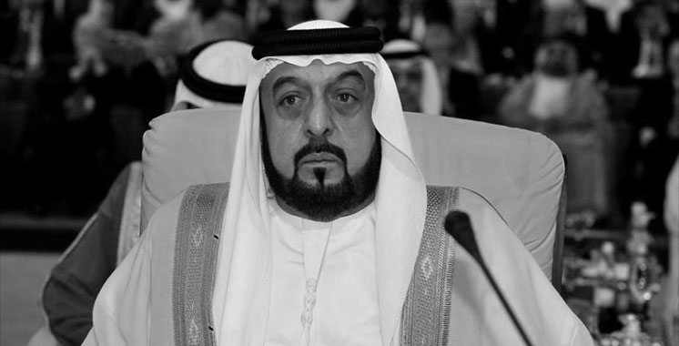 The death of His Highness Sheikh Khalifa bin Zayed Al Nahyan: official mourning for 3 days in Morocco