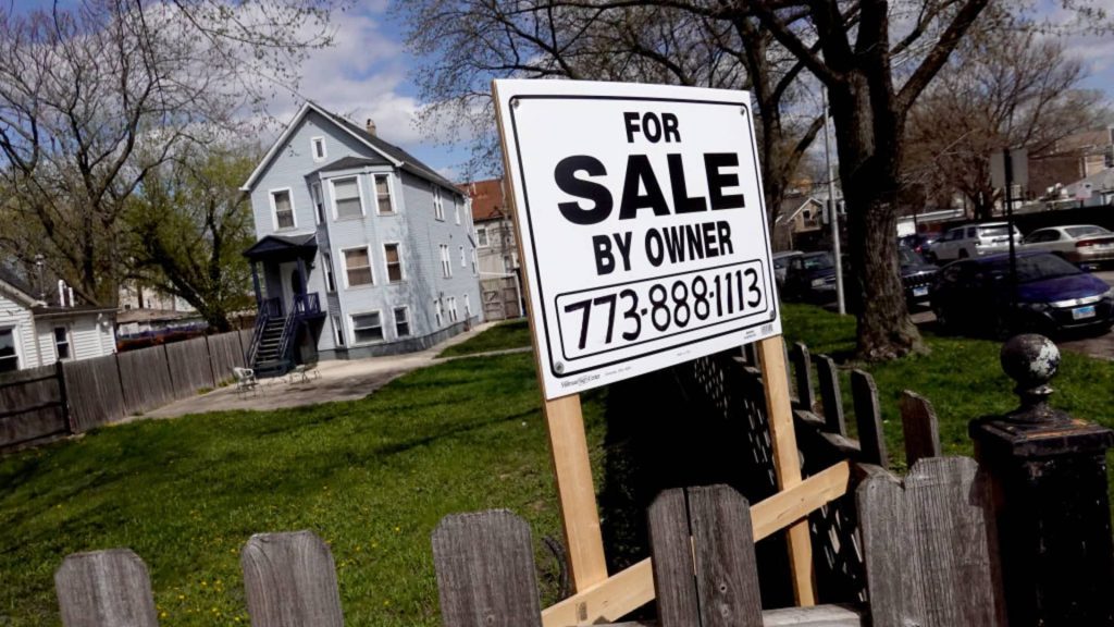 The housing market is improving as higher mortgage rates affect sales