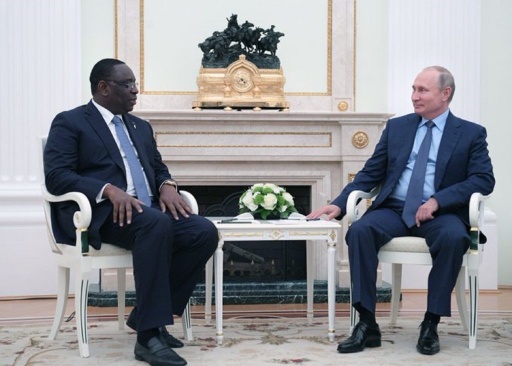 Putin, cuff up the sleeves by Macky Sall!  The president asked him to “realize” that African countries are the “victims” of the war in Ukraine