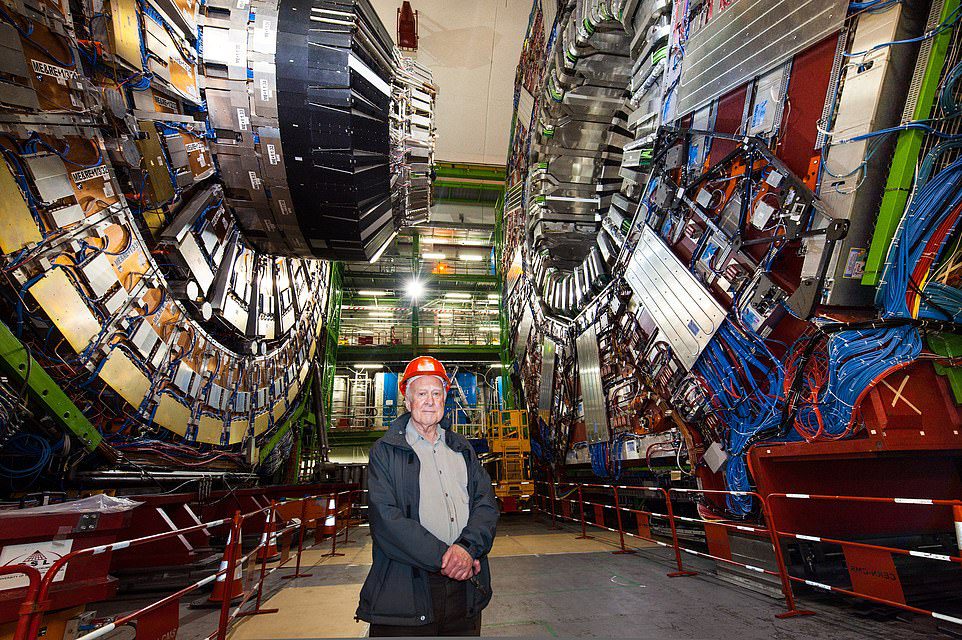 The existence of the Higgs Boson, a subatomic particle representing the carrier particle of the Higgs field, was first proposed by British physicist Peter Higgs in 1964. Pictured above is Higgs, who received the Nobel Prize in Physics for proposing the existence of the Higgs boson, at CERN in July 2012