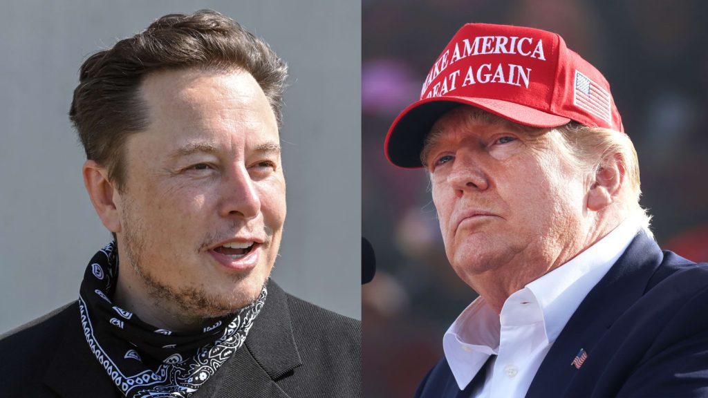 Elon Musk cries over Donald Trump and tells him to 'cut off his hat'