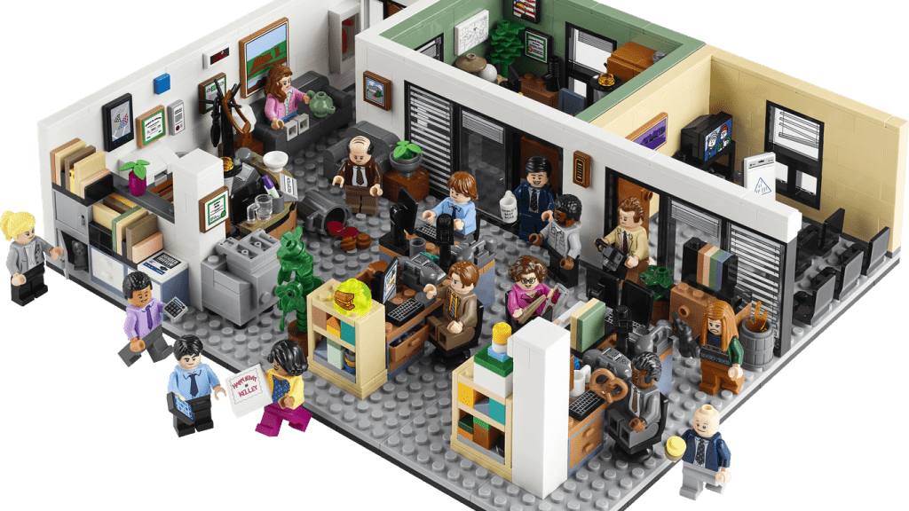 Lego recreates the office's Dunder Mifflin Scranton branch