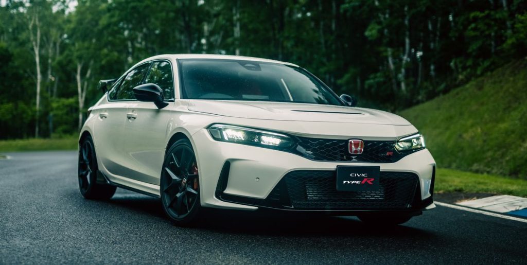 The 2023 Honda Civic Type R has toned down its look, modified parts
