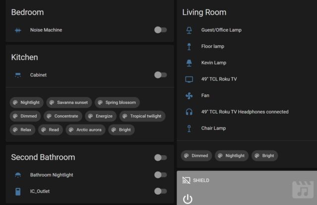 Preparing the home assistant, before organizing.
