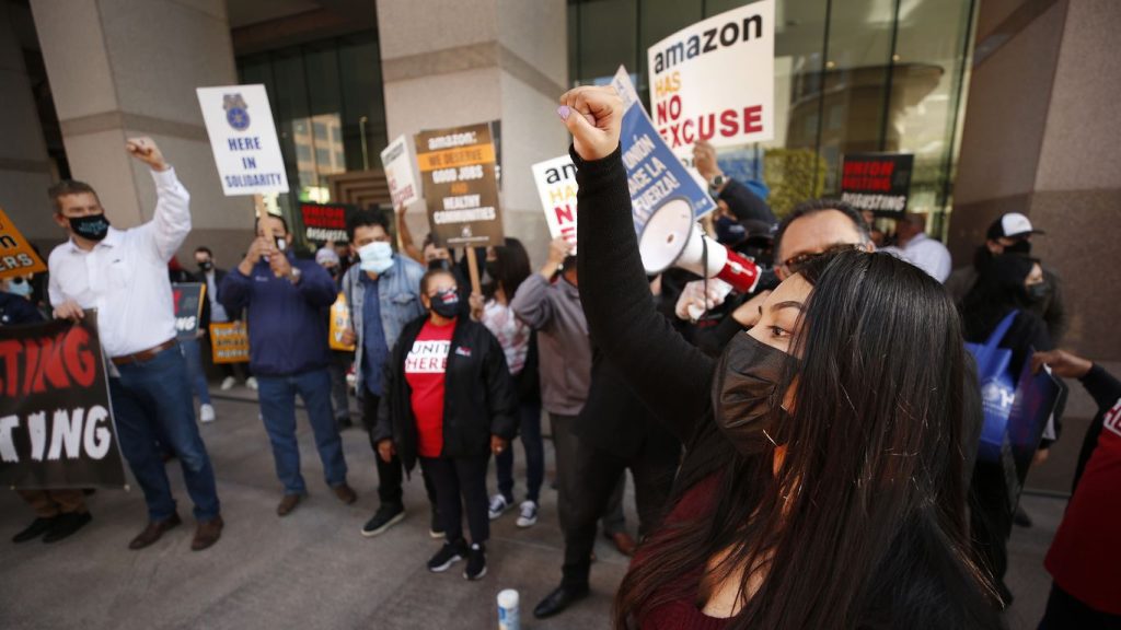Amazon workers at California aviation hub quit their jobs