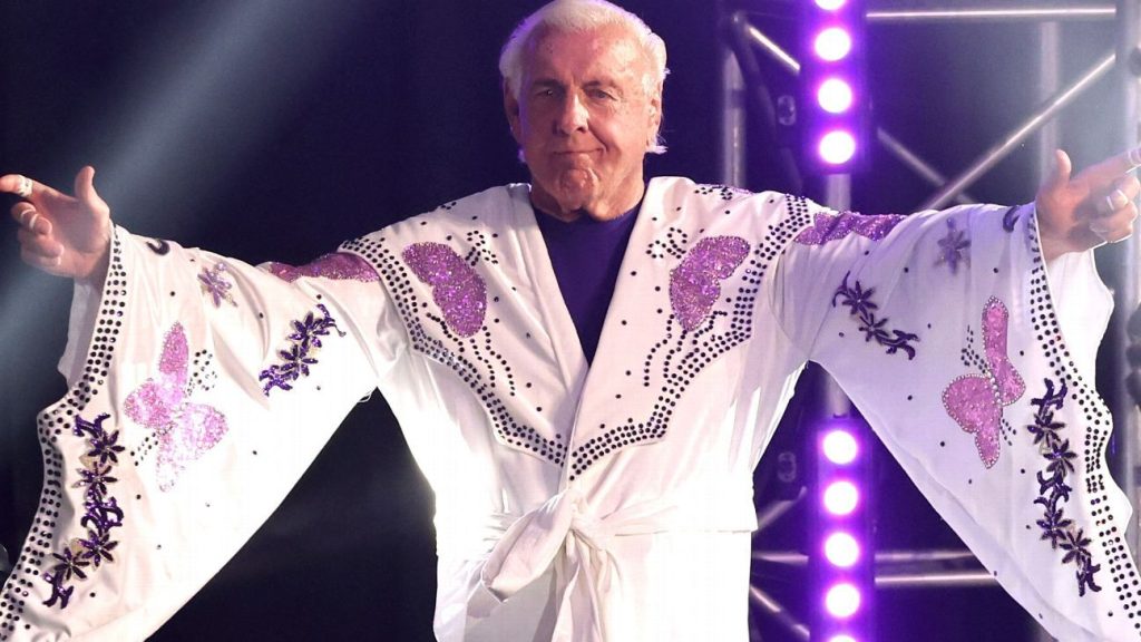 Ric Flair, 73, handles pressure, authors classic performer in winning his last wrestling match