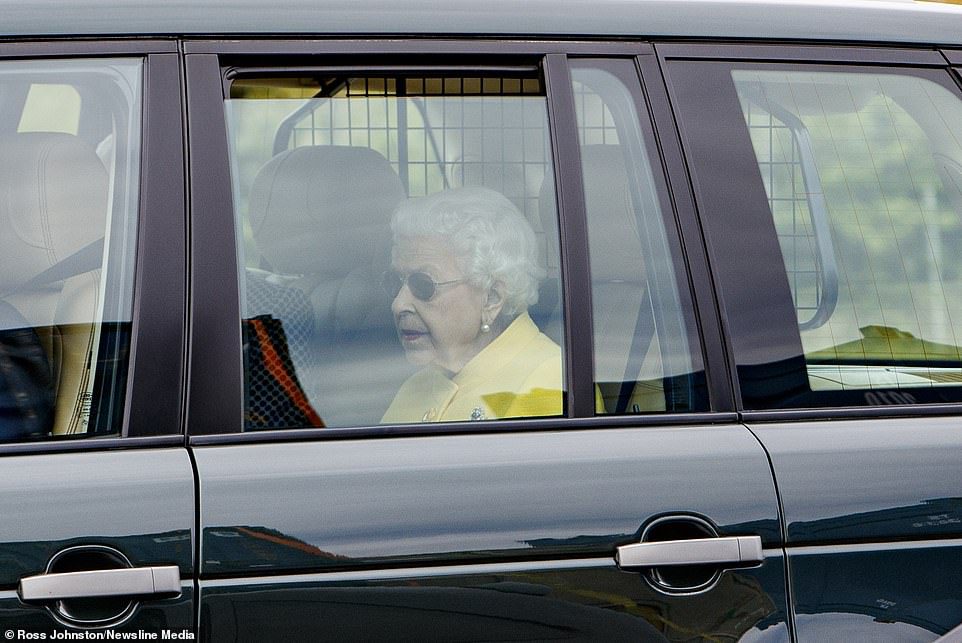 Her Majesty's arrival at Balmoral Castle to start her summer vacation on July 21