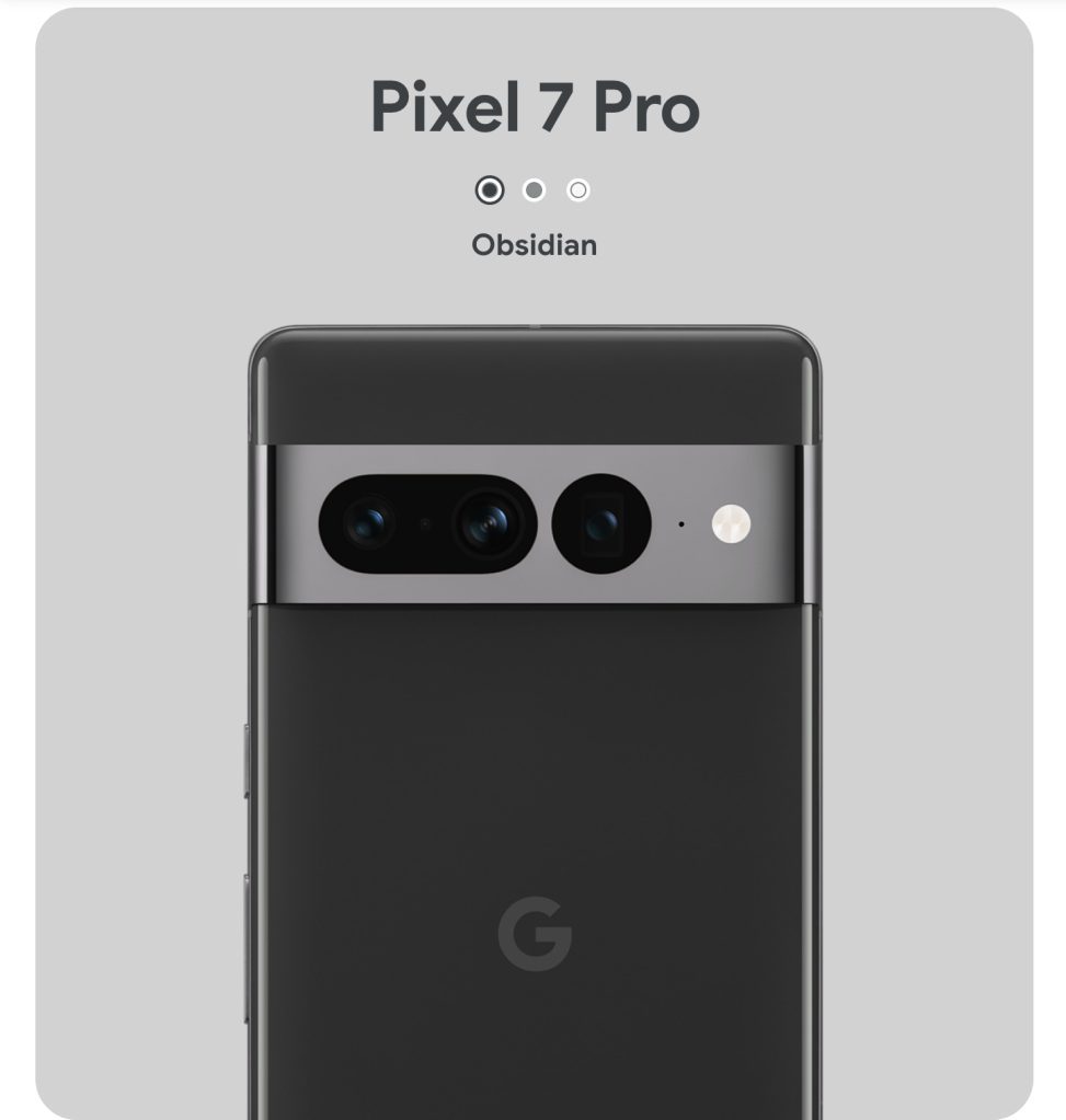 Pixel 7 Pro color