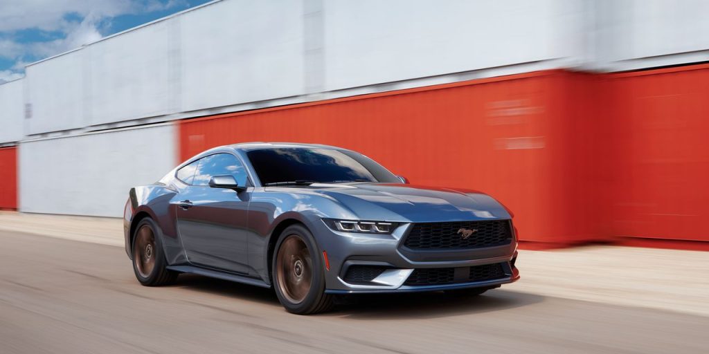 The new Ford Mustang is a good old-fashioned muscle car
