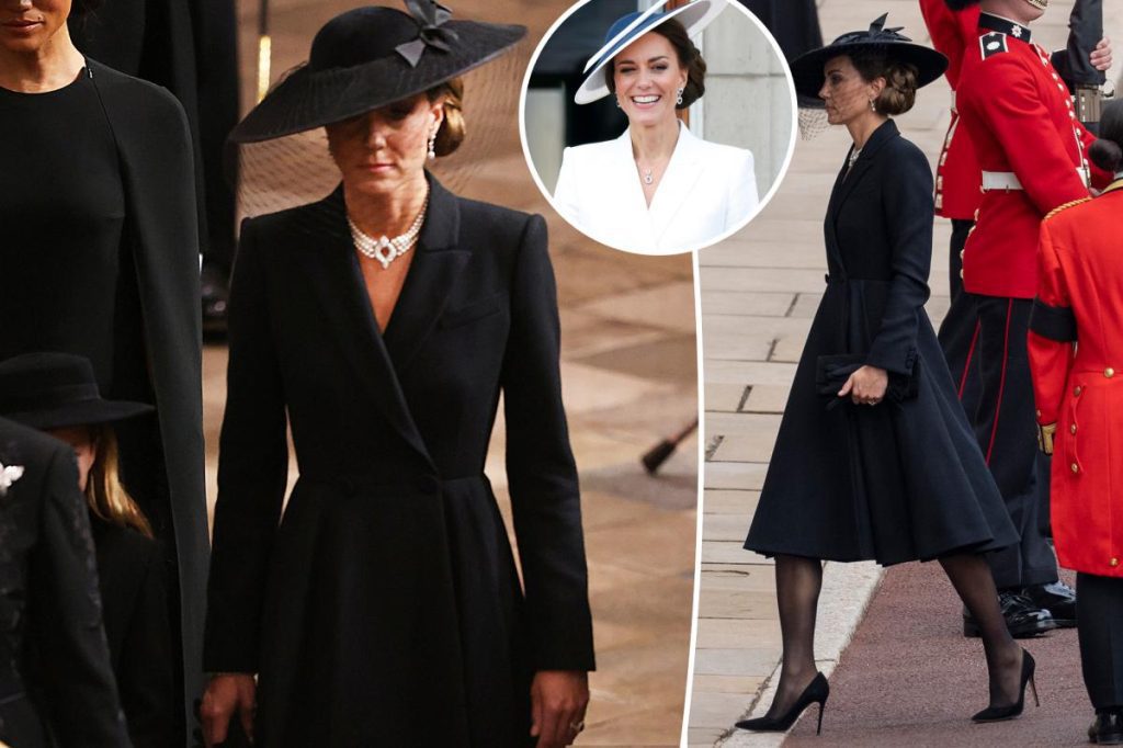 Symbolism of Kate Middleton's dress at Queen Elizabeth's funeral