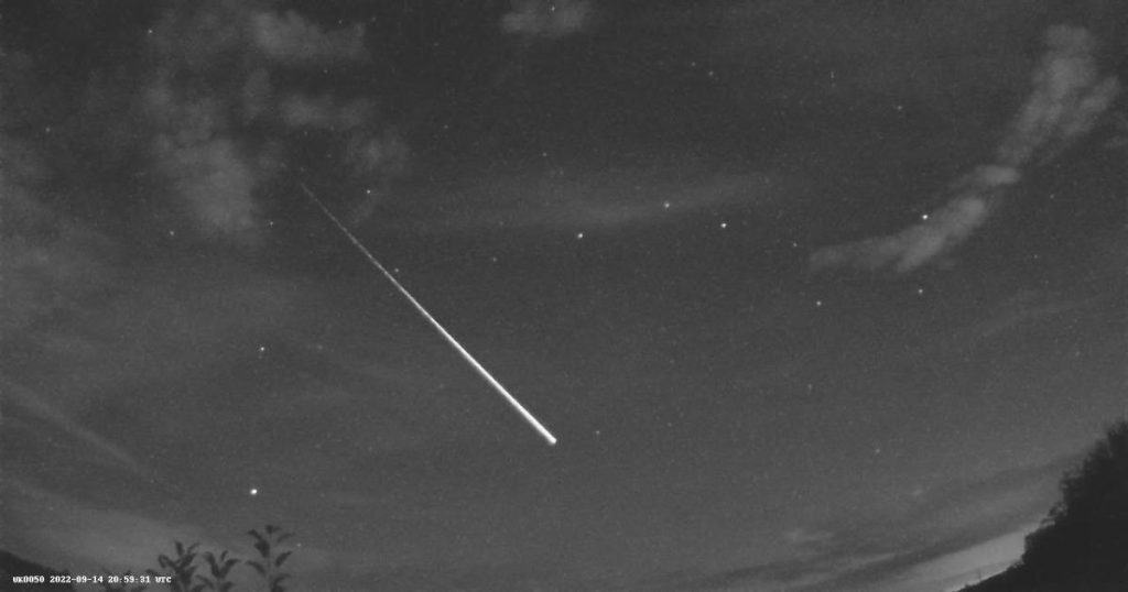 A giant fireball was seen shooting up the UK sky - but it likely wasn't a meteor.  This is what meteorologists believe.