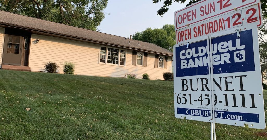 Across Minnesota, high mortgage rates are affecting home sales and listings