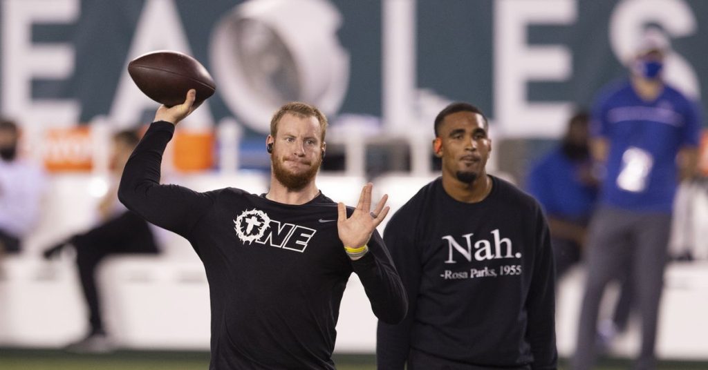 Eagles news: Carson Wentz admits he could have done better as a person and teammate at Philly