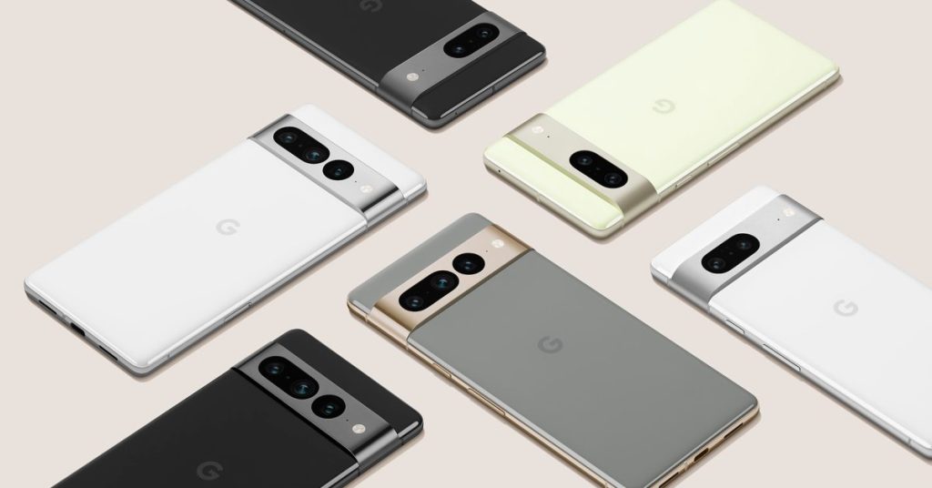 Google shares the full Pixel 7 and 7 Pro color range