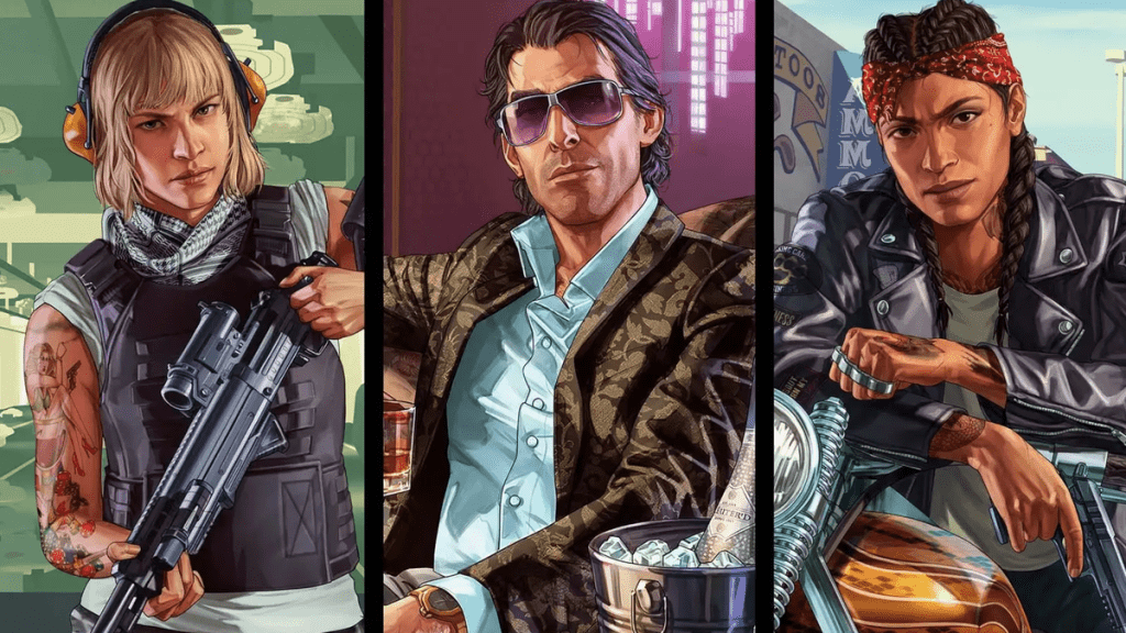 Huge Grand Theft Auto 6 leak shows a woman driving, driving, shooting