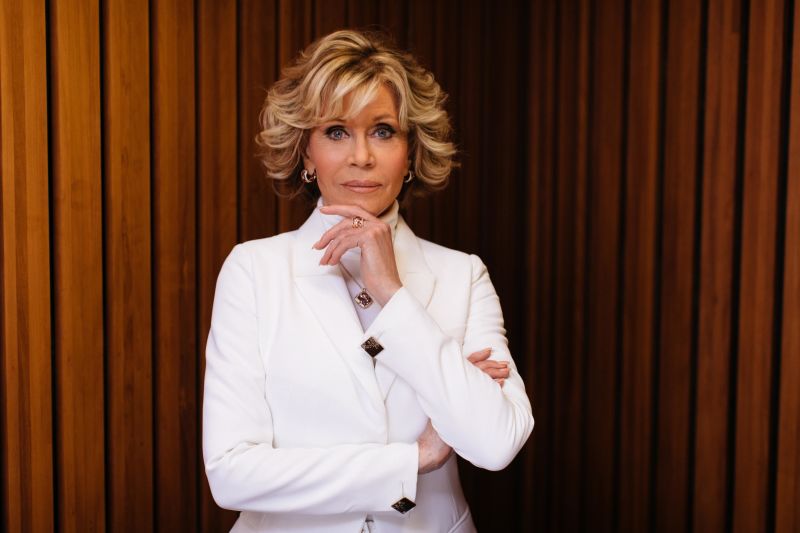 Jane Fonda announces that she has been diagnosed with non-Hodgkin's lymphoma