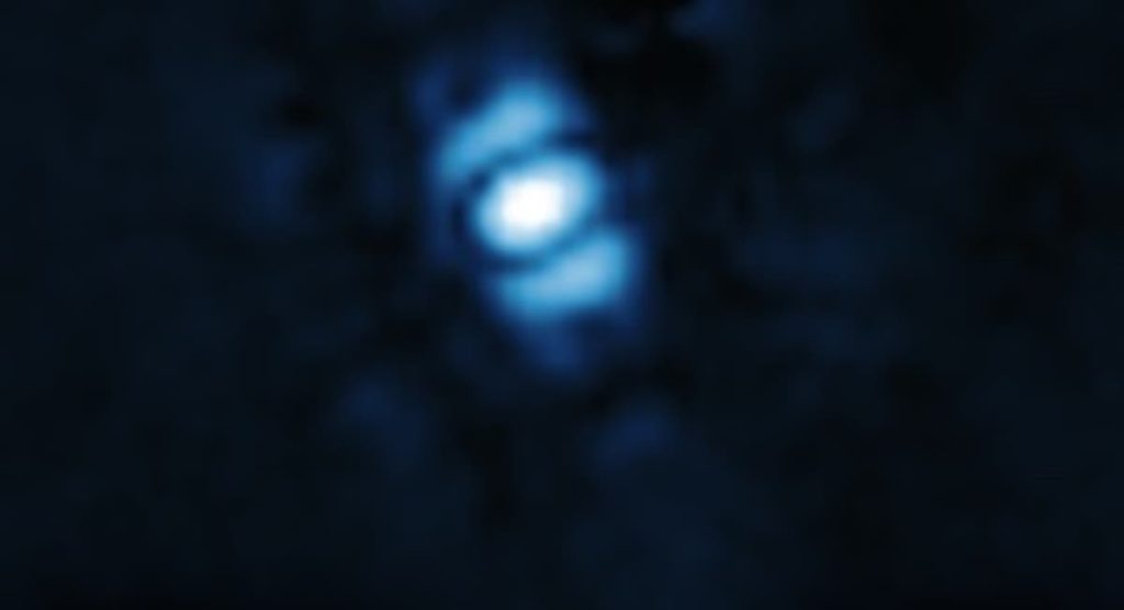 NASA reveals the first-ever image of a planet outside our solar system, taken by the Webb Telescope